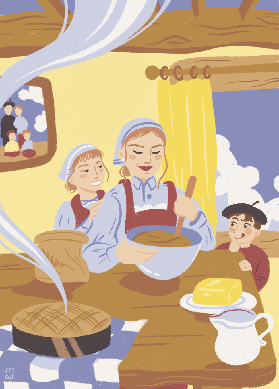 A Brief Story of Le Gateau Basque